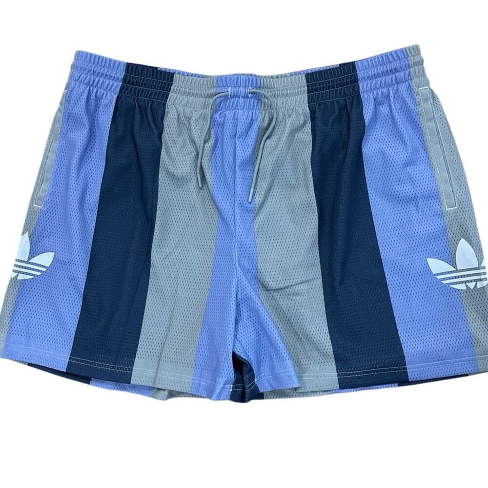 Adidas Allover Mesh Print Shorts - Gender Neutral - Size: 2XL